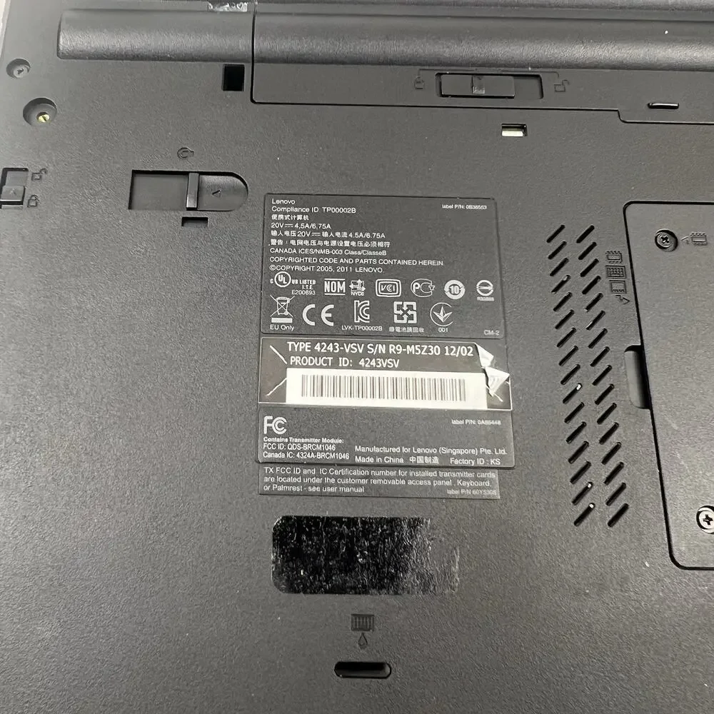 Lenovo ThinkPad T520 Intel i7-2640M 8GB 320GB HDD Linux Mint OS w/ Charger|ELP83